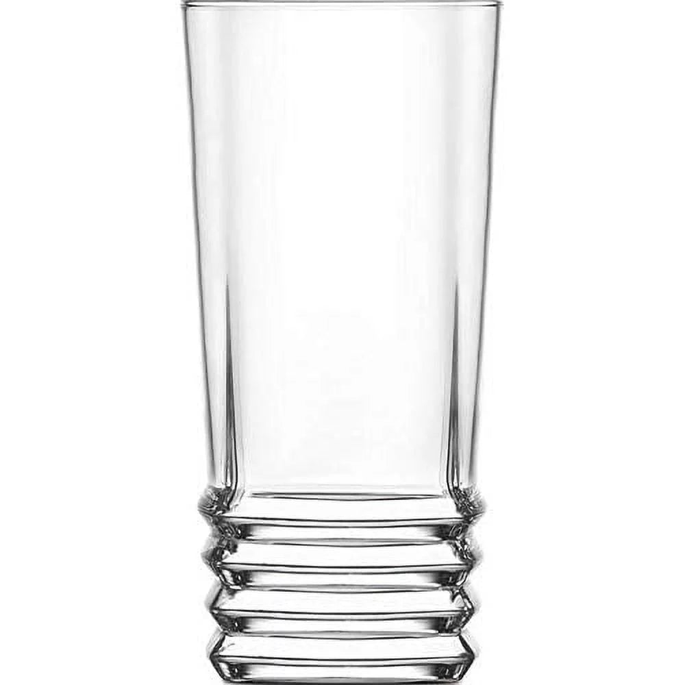 Clear 11.25 Ounce Highball Drinking Glasses Set of Six T44166