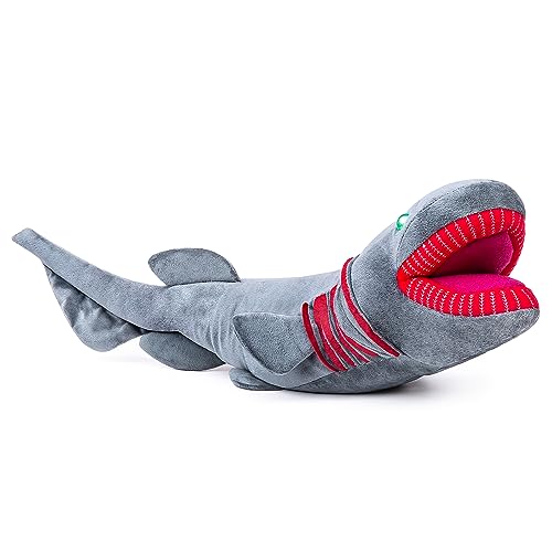 Grey Frilled Shark Plush Toy L817