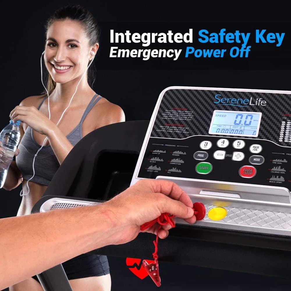 Foldable Treadmill with LCD Q169322