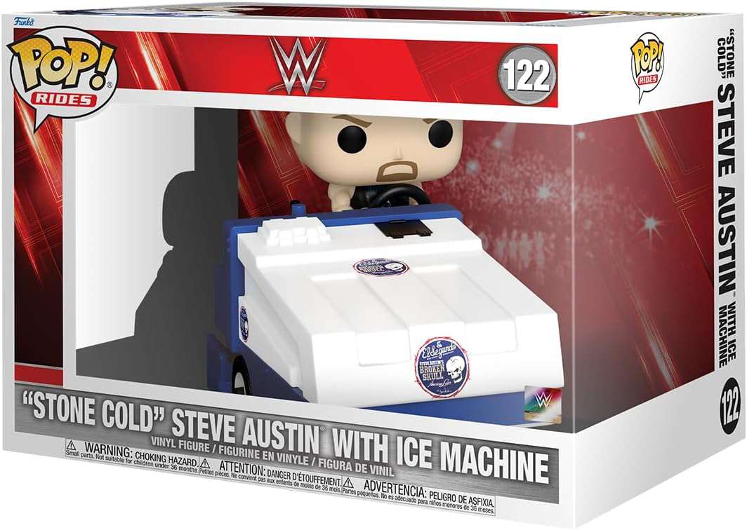 WWE Steve Austin Zamboni Deluxe Vinyl Figure I59463
