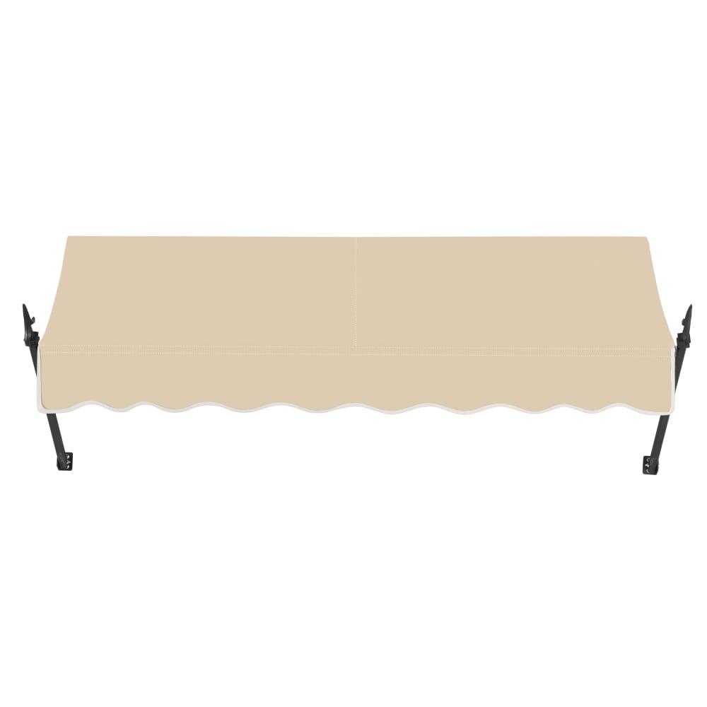 Tan Acrylic Fixed Awning D725