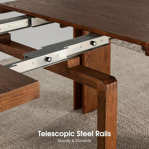 Extendable Solid Wood Dining Table R258542