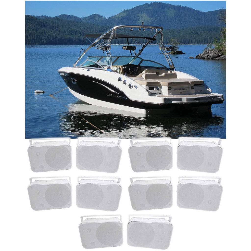 Marine Box Speakers with Swivel Bracket S207734