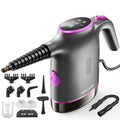 Handheld Steam Cleaner 12 Accessories Graypurple B676
