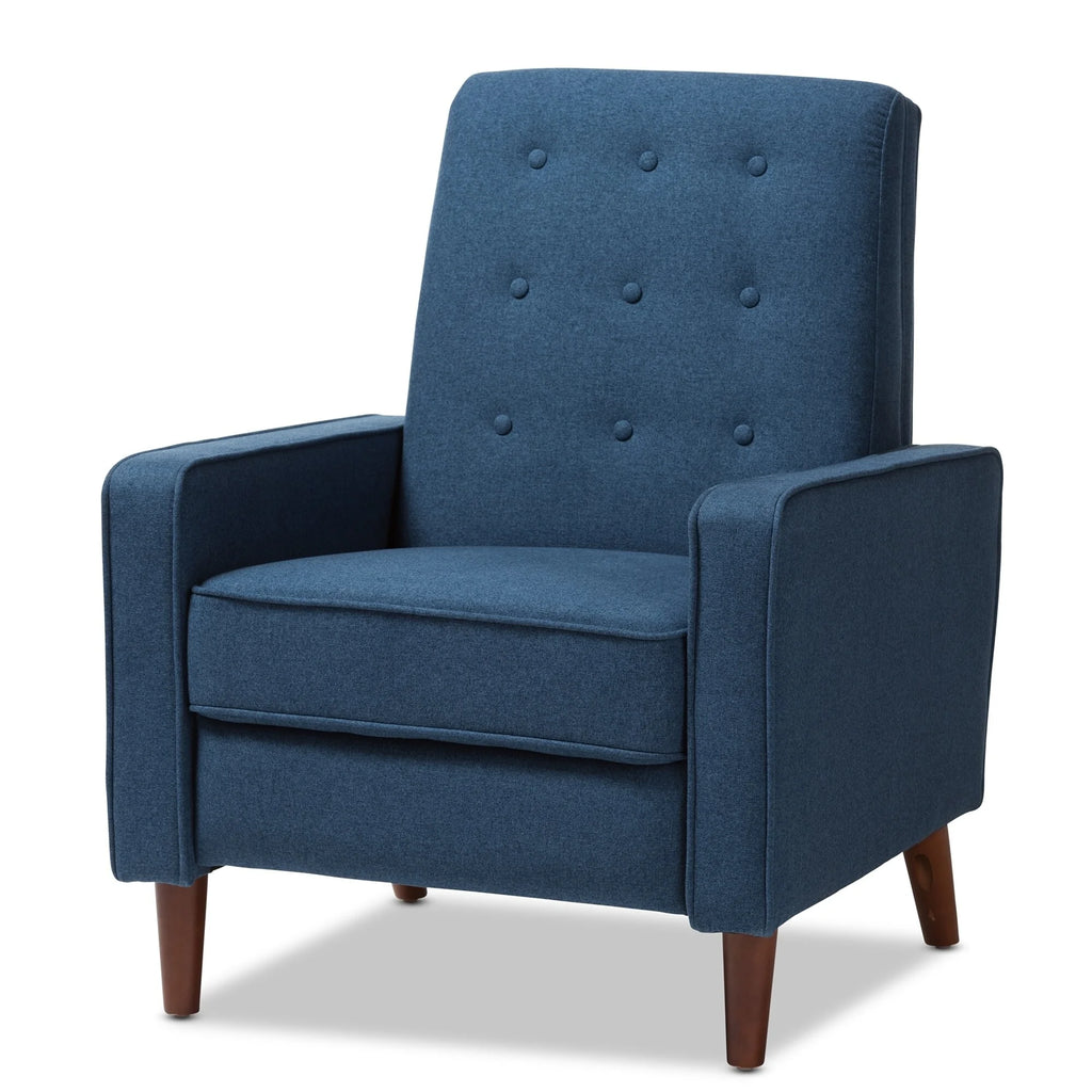 Slate Grey Fabric Recliner K314