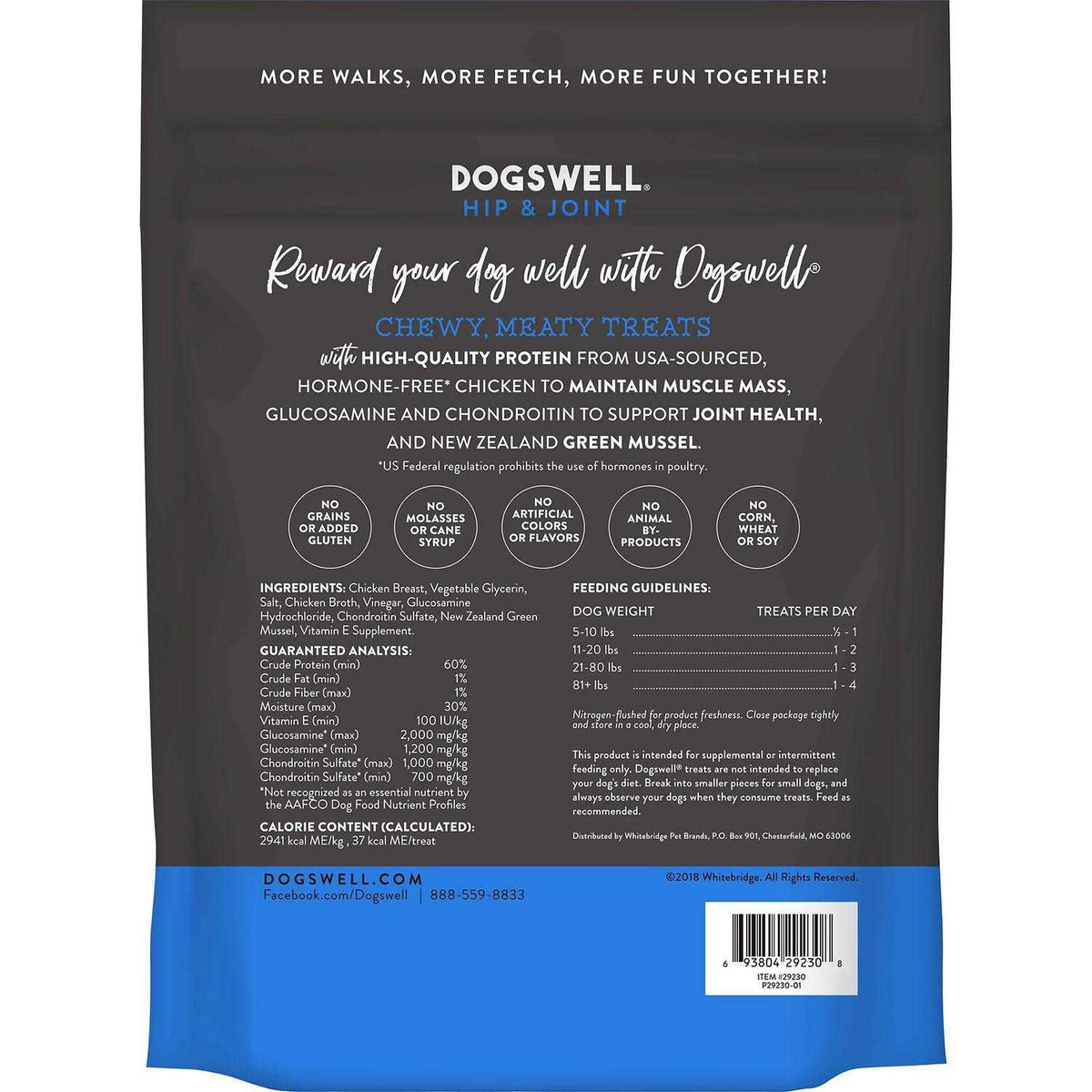 Dog Hip & Joint Jerky Chicken U253