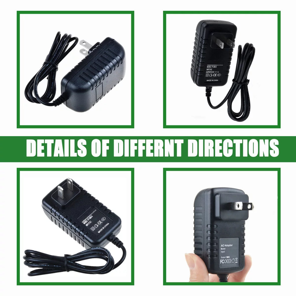 Compatible AC / DC Adapter Replacement Power Supply Cord Cable O819887