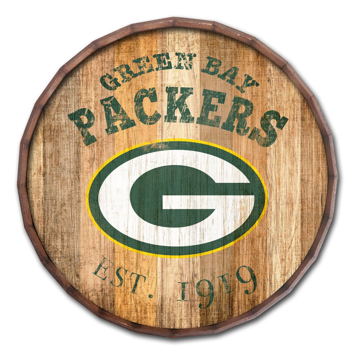 Green Bay Packers 24x22 Barrel Top G14805