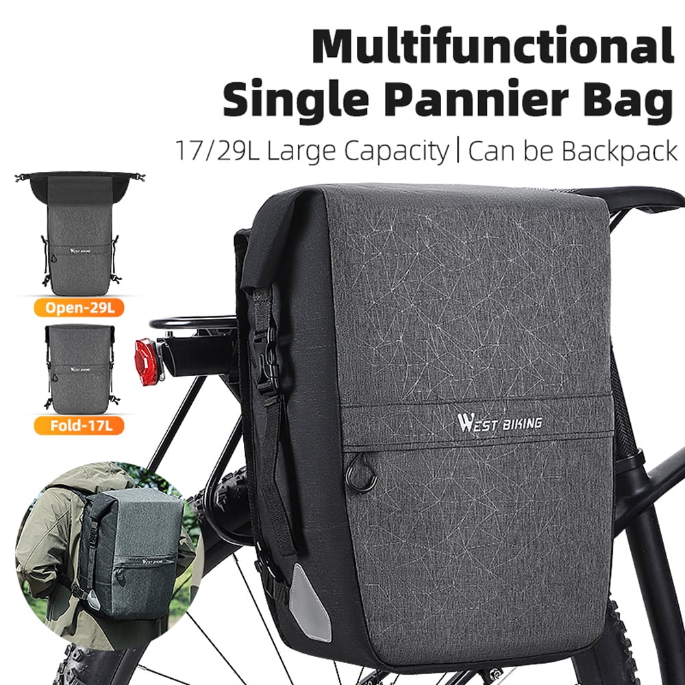 Expandable Bike Rear Storage Bag B497